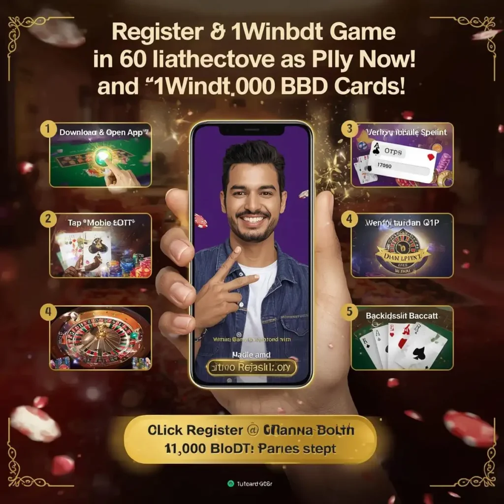 How to Register Sign Up on 1Win Game Apk